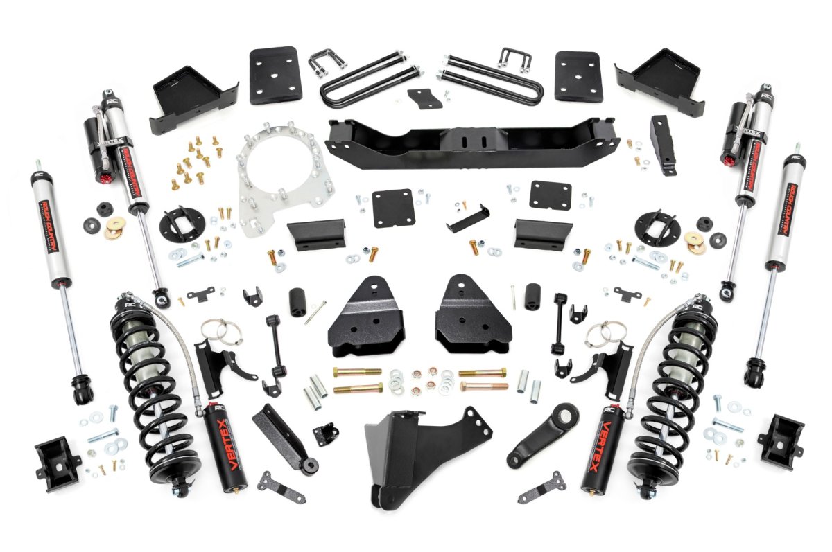 Ford F-250 Super Duty Suspension Lift Kit - Rough Country - Vertex Coilover - '17-'22